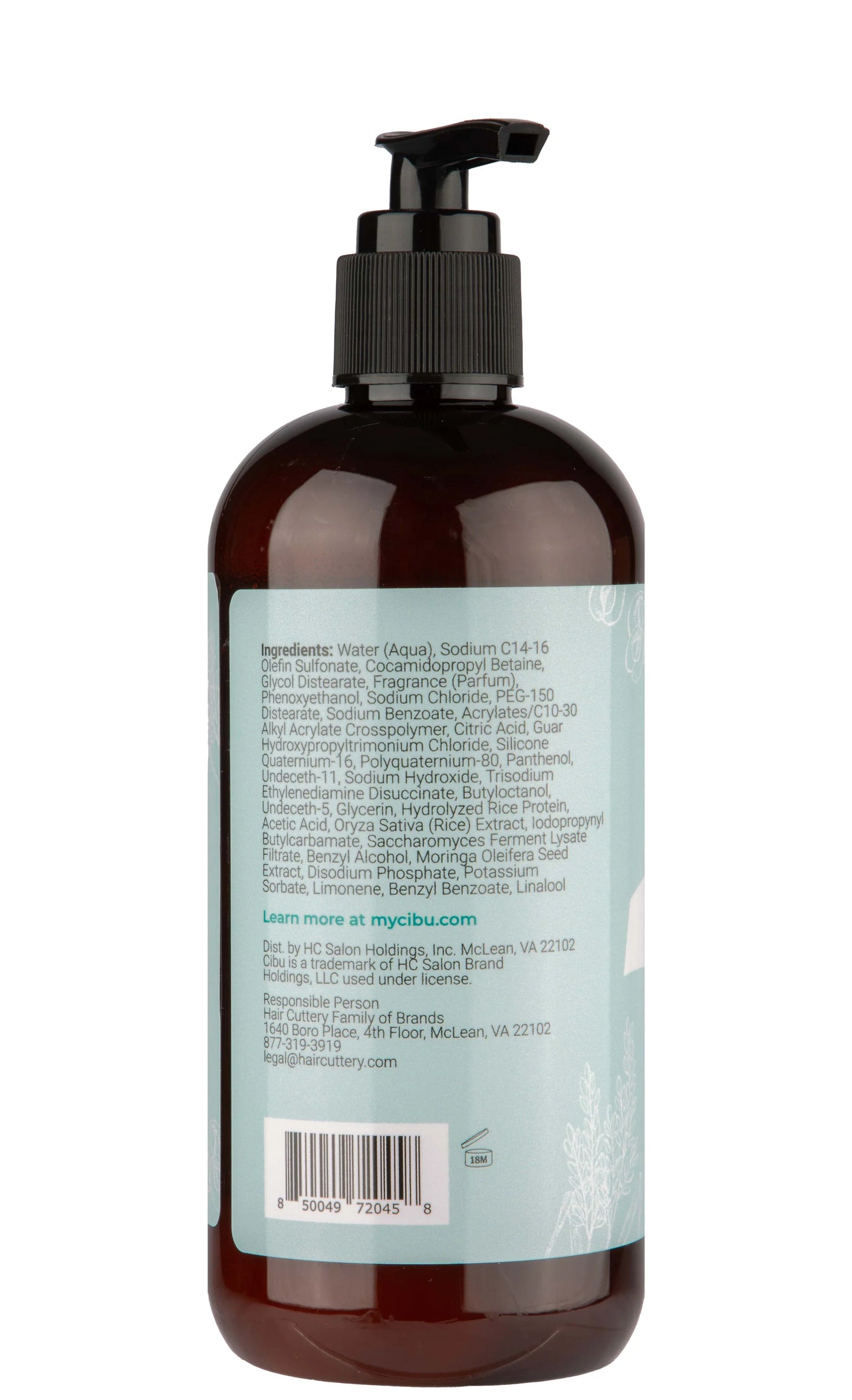 CIBU Smooth + Luminous Shampoo, 33.8 oz