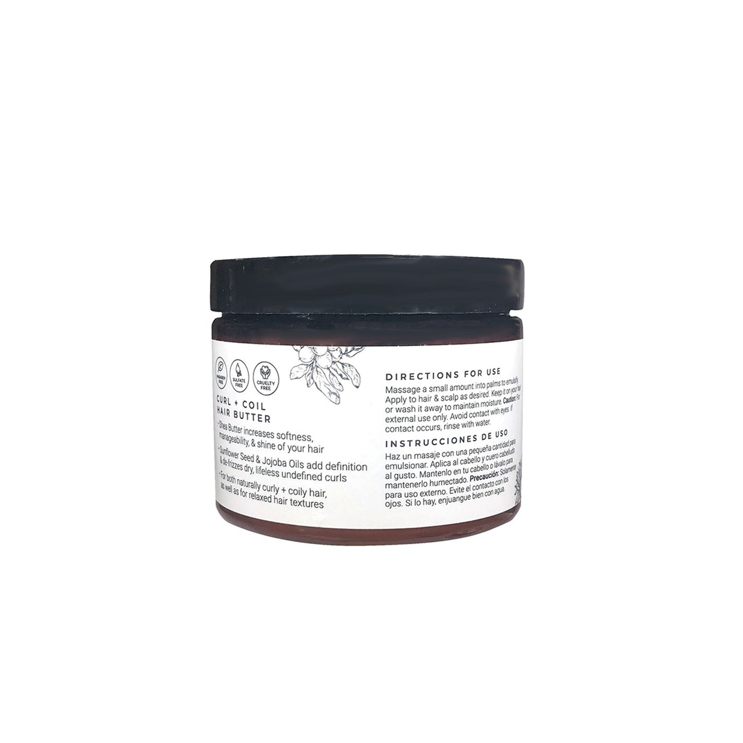 CIBU Curl + Coil Hair Butter, 6.5 oz