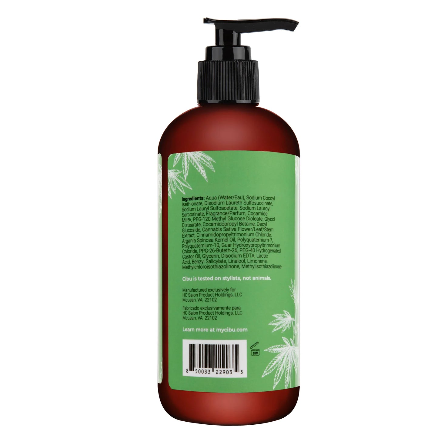 CIBU CBD Moisture Shampoo 350ml