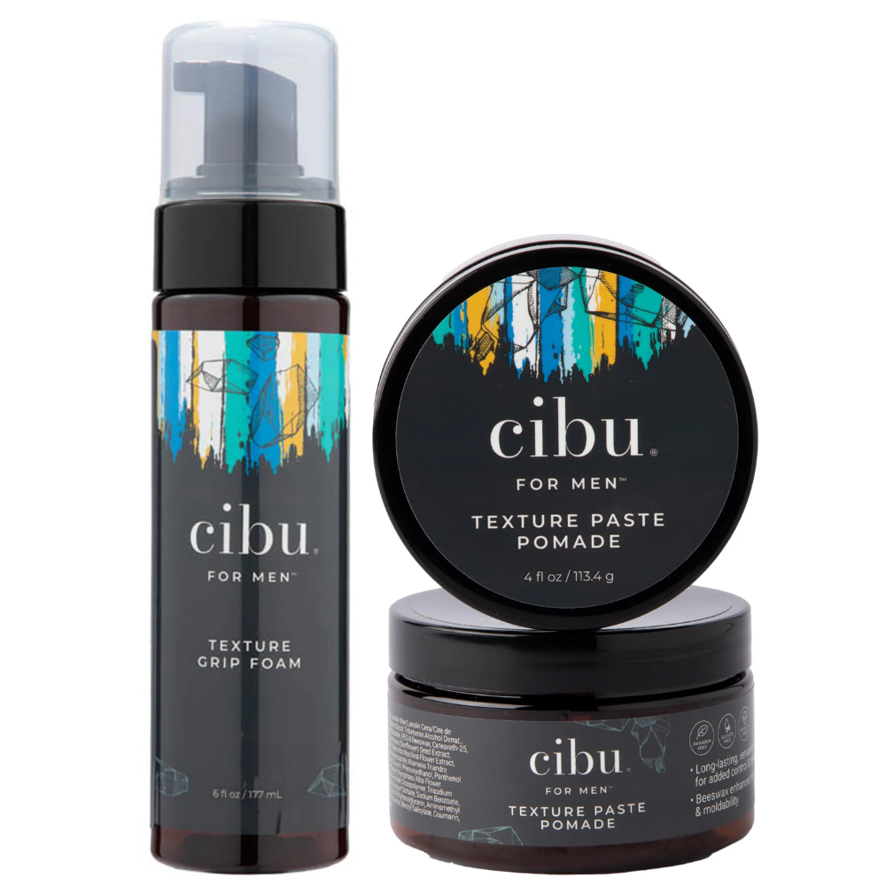 CIBU Men's Styling Bundle Ultimate Grooming Essentials for Everyday Style