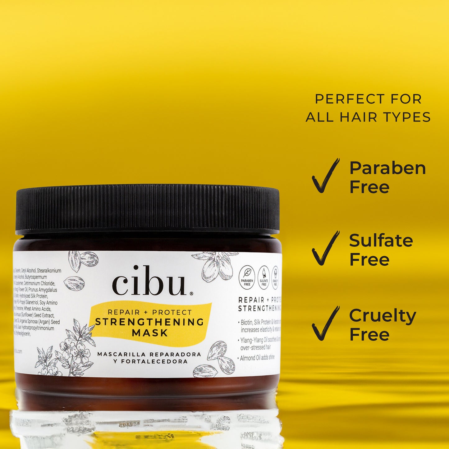 CIBU Repair Strengthening Mask, 12oz
