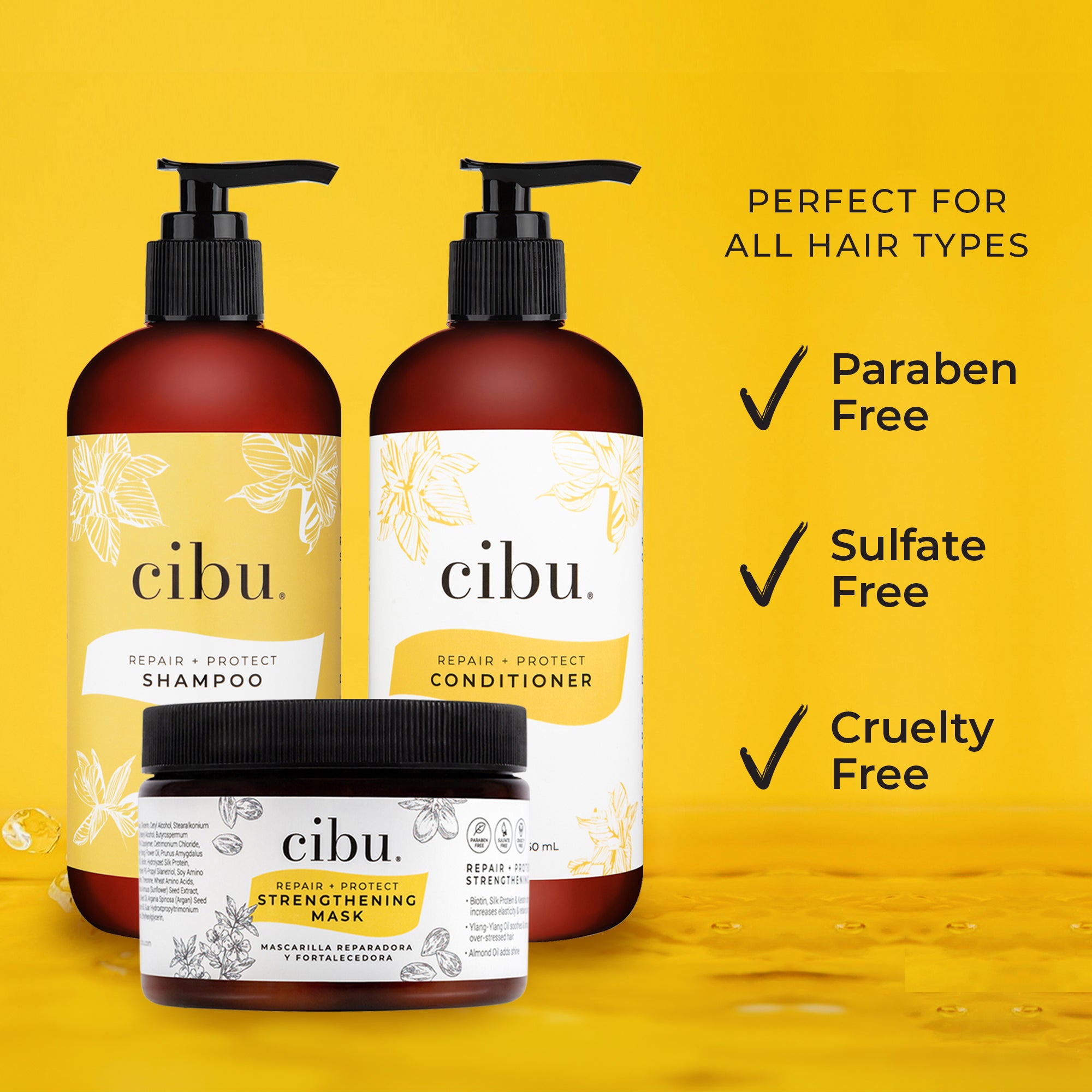 CIBU Repair + Protect Kit, 8oz
