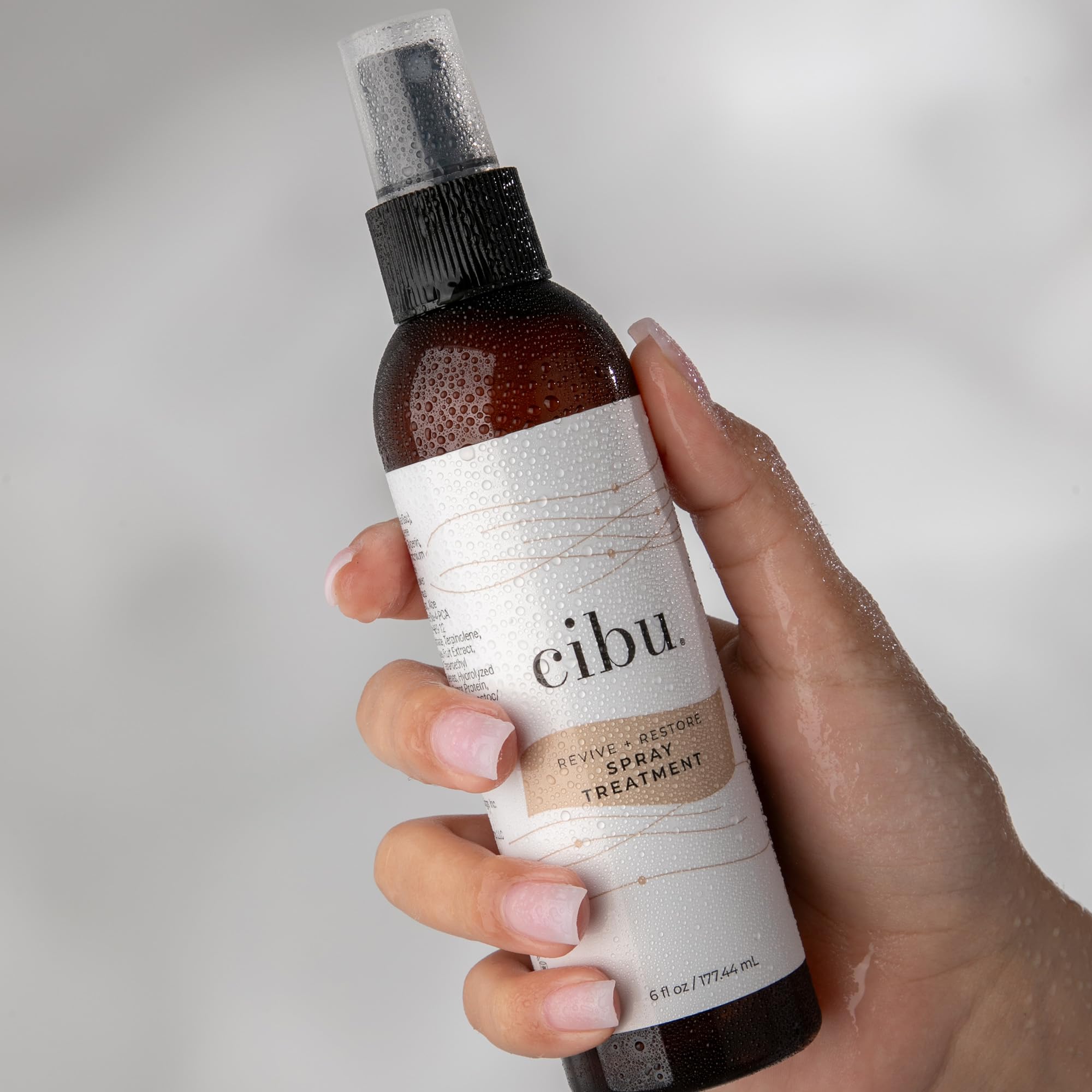 CIBU Revive & Restore Styling Bundle - 6oz Spray + 6oz Cream