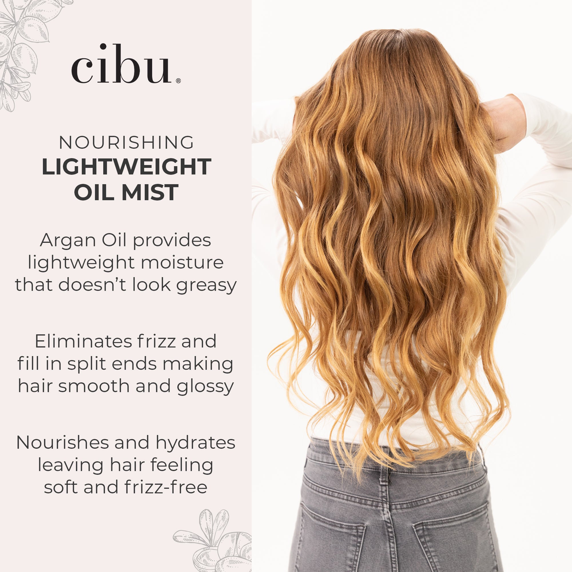 CIBU Nourishing Oil Mist, 4 oz