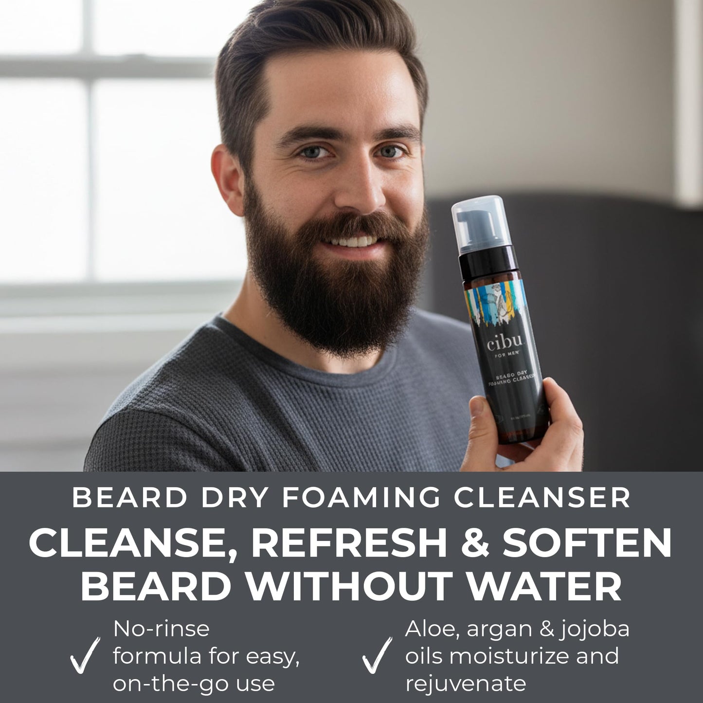CIBU Ultimate Men's Grooming Set Complete Styling and Care Kit