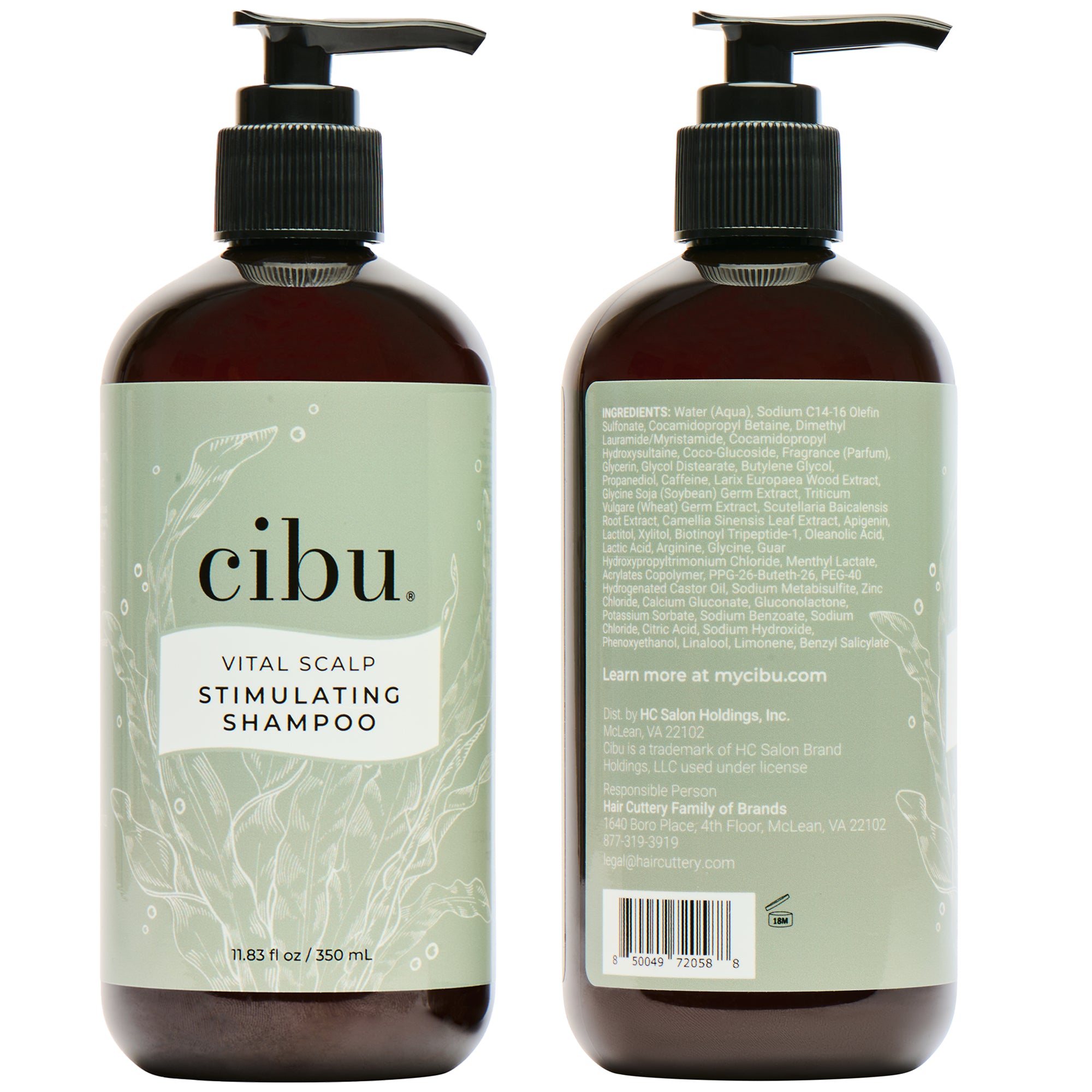 CIBU Vital Scalp Shampoo, 11.83 oz
