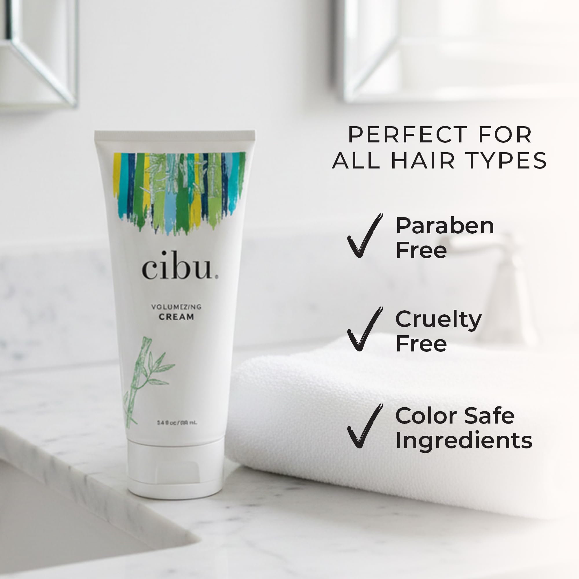 CIBU Volumizing Cream, 5.4 oz