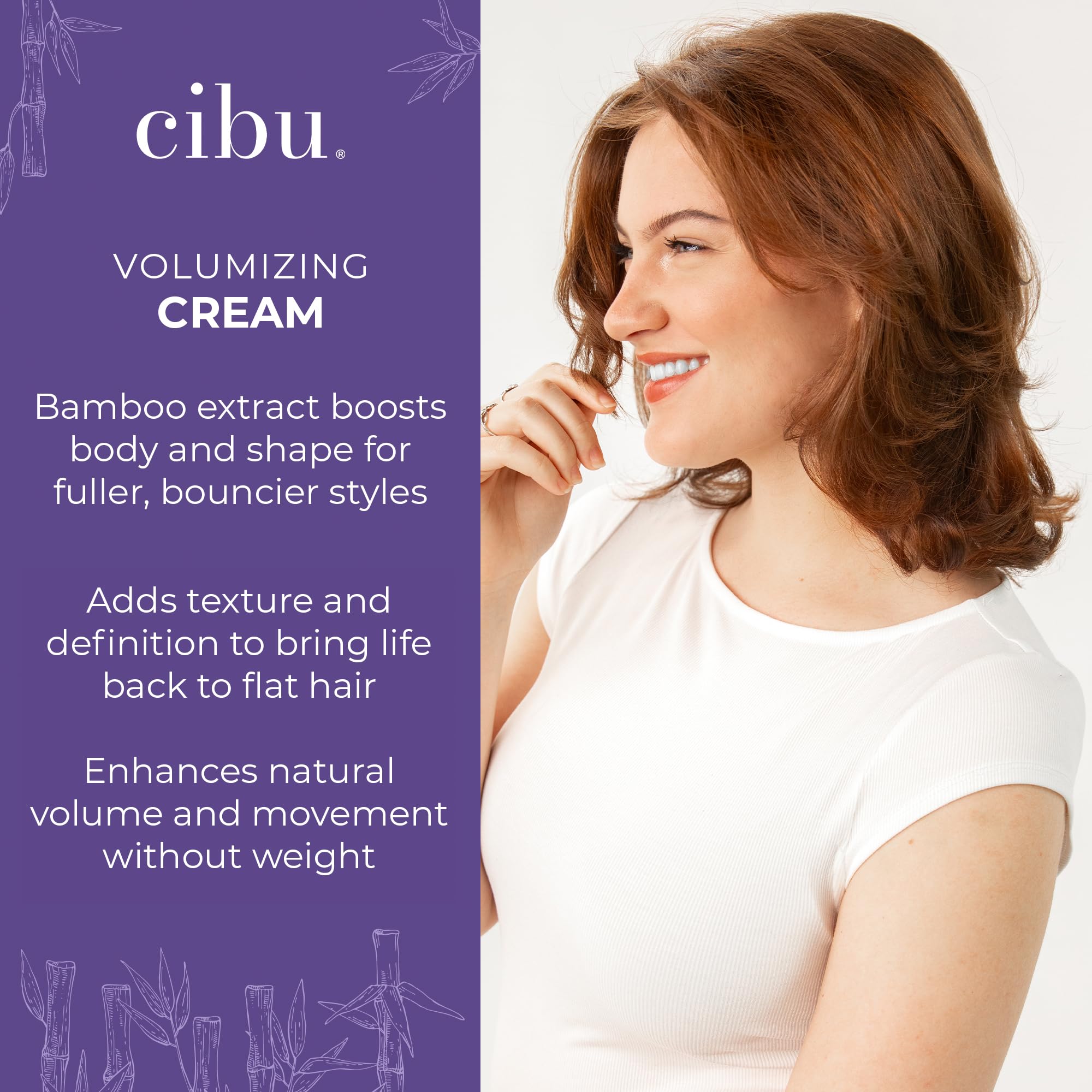 CIBU Volumizing Cream, 5.4 oz