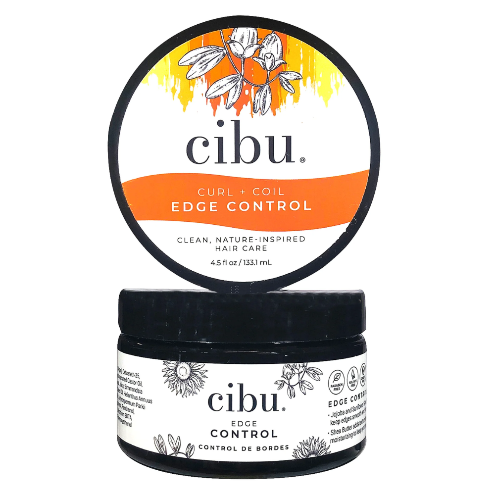 CIBU Curl + Coil Edge Control, 4 oz