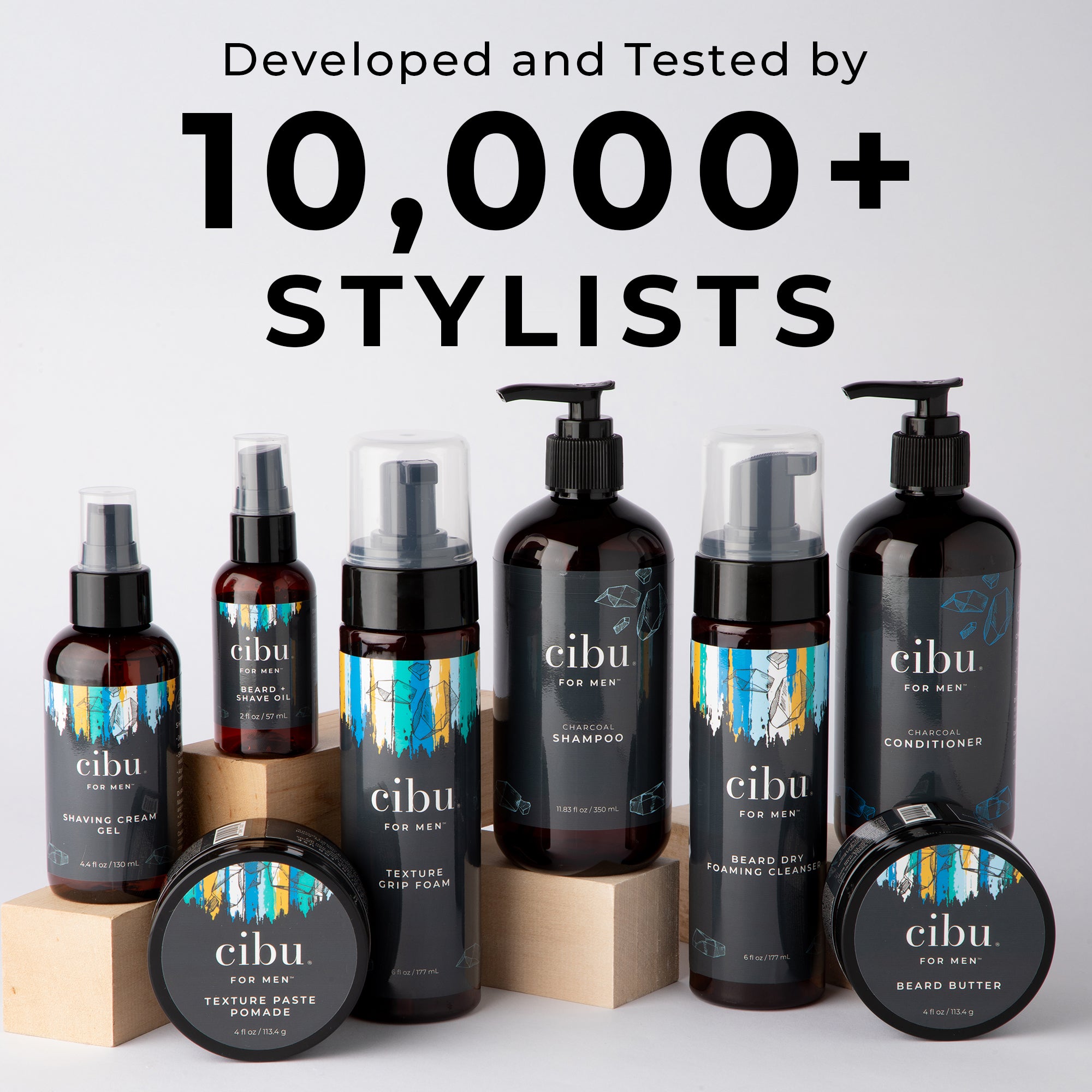 CIBU For Men Charcoal Shampoo Liter
