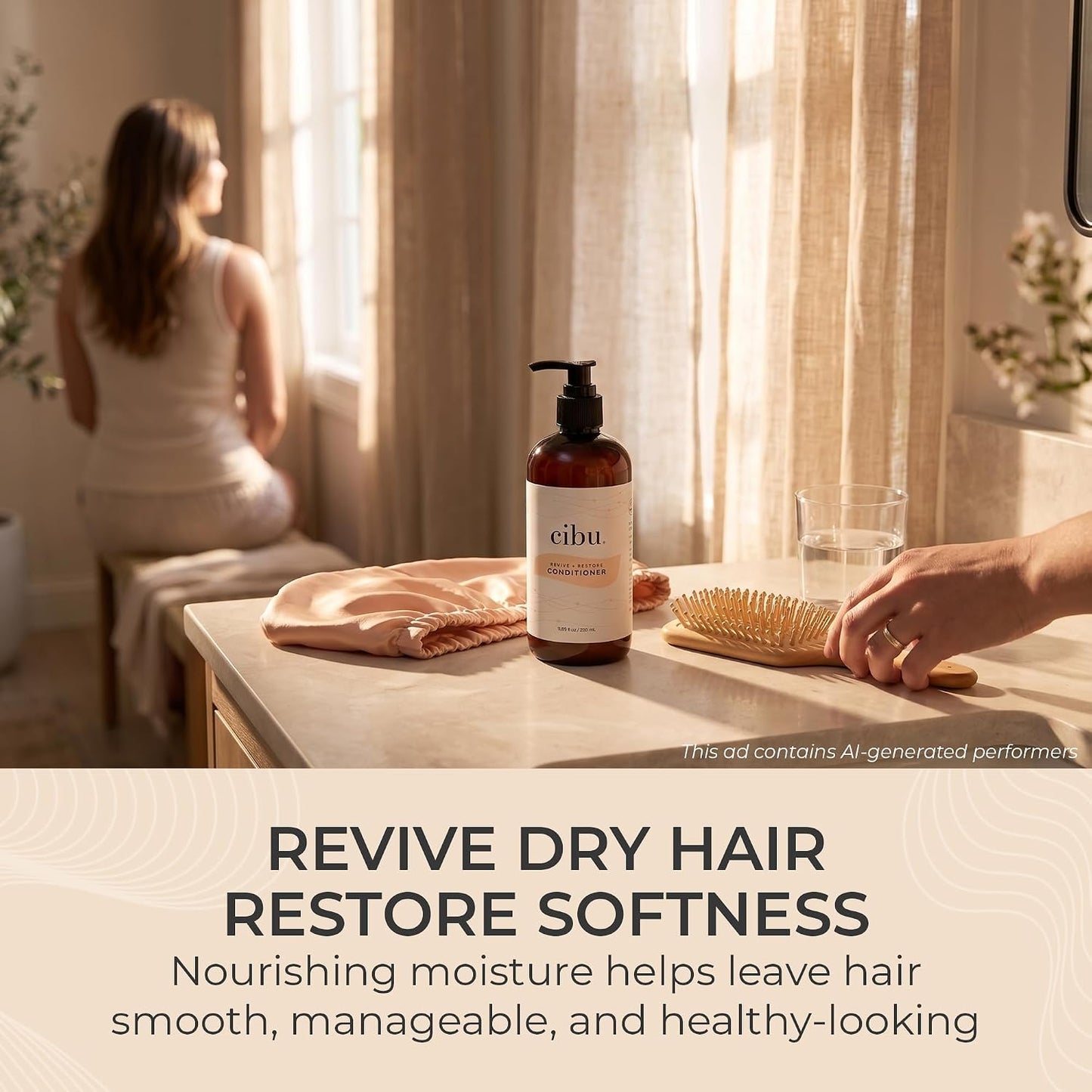 CIBU Revive + Restore Conditioner, 33.8 oz