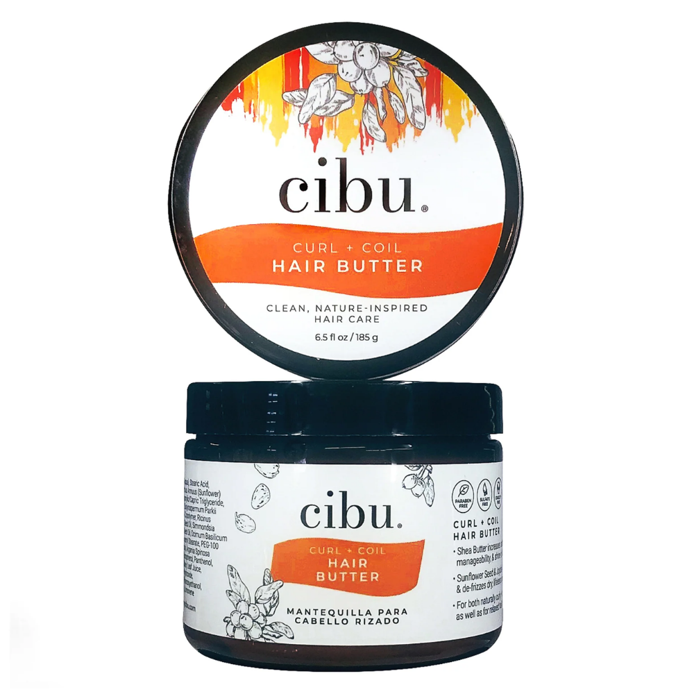 CIBU Curl + Coil Hair Butter, 6.5 oz