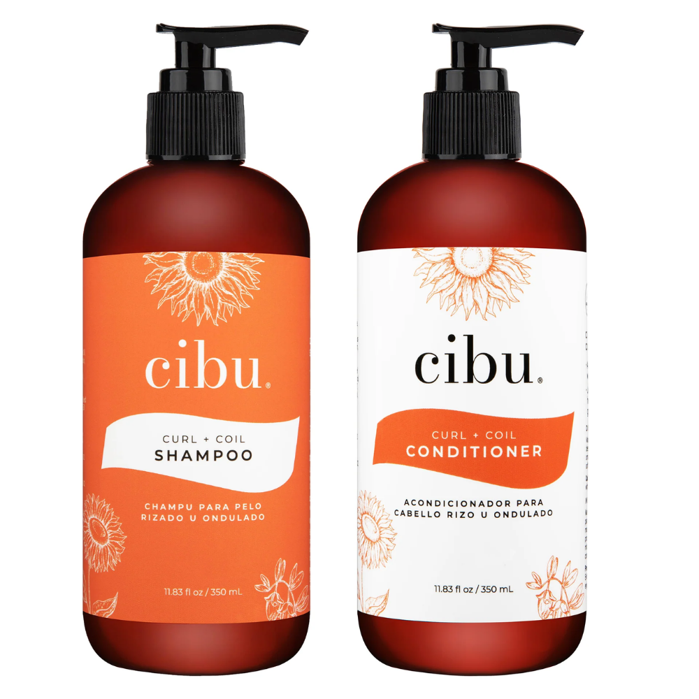 CIBU Curl + Coil Shampoo & Conditioner Bundle