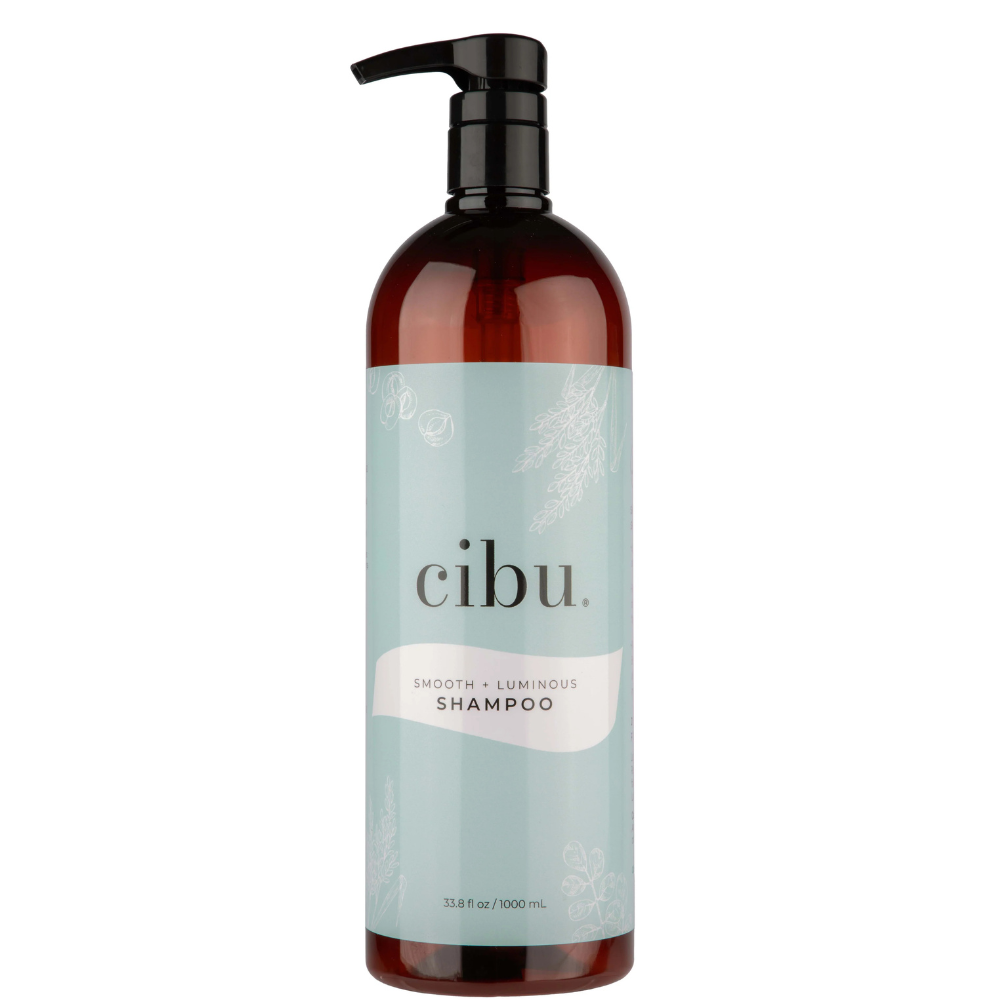 CIBU Smooth + Luminous Shampoo, 33.8 oz