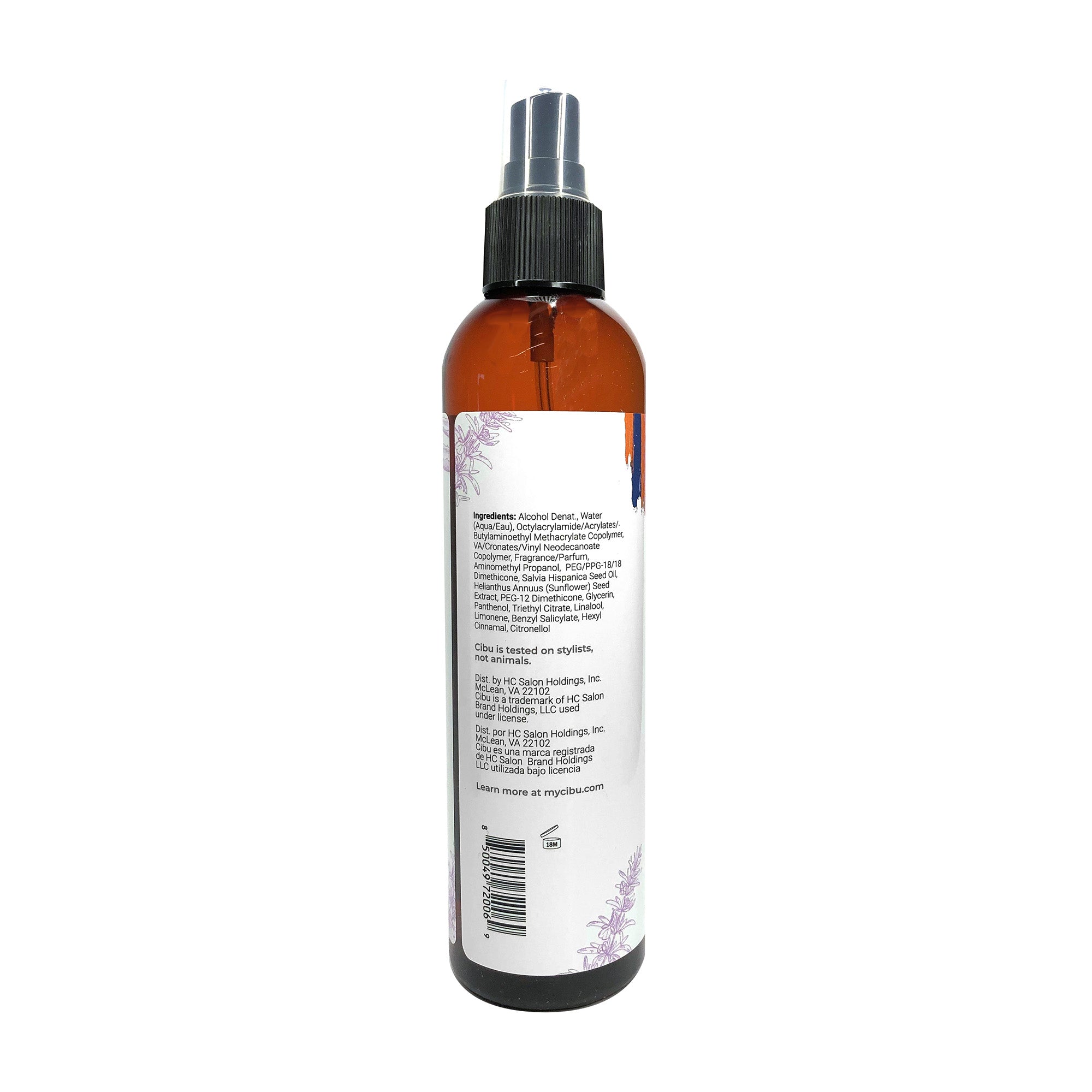 Firm Hold Finishing Mist Ingredients