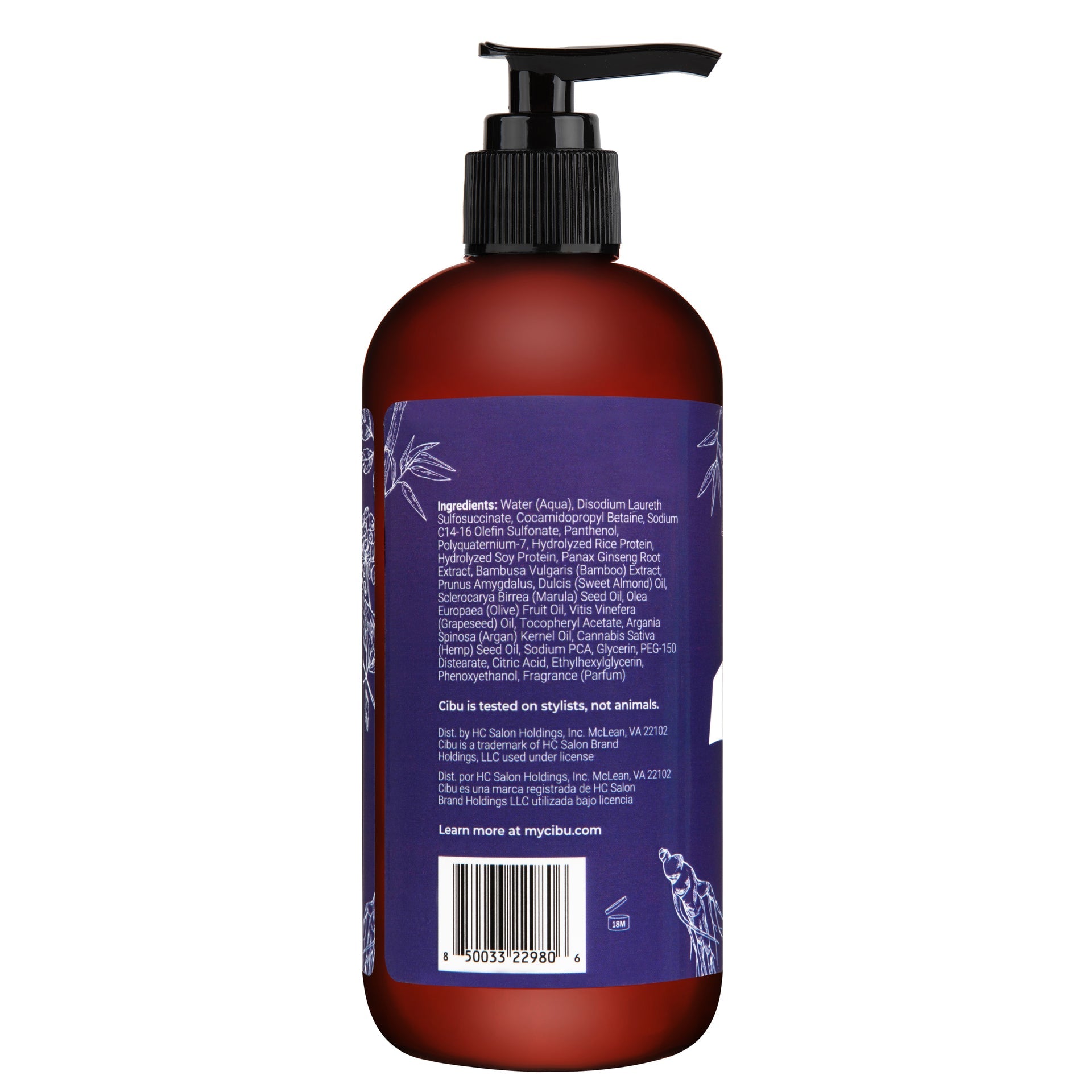CIBU Volumizing Shampoo, 350ml