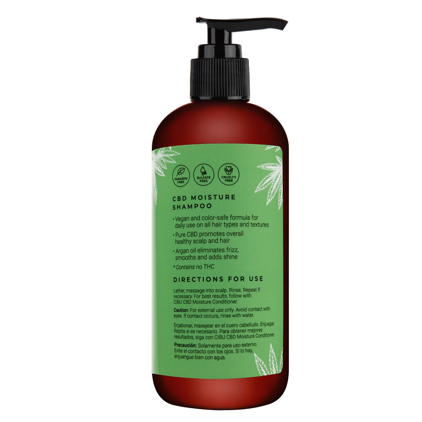 CBD Moisture Shampoo Directions