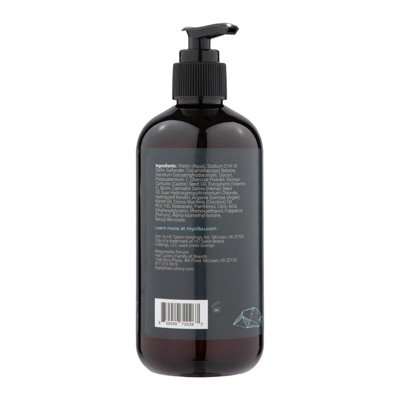 CIBU for Men Charcoal Shampoo, 12 oz