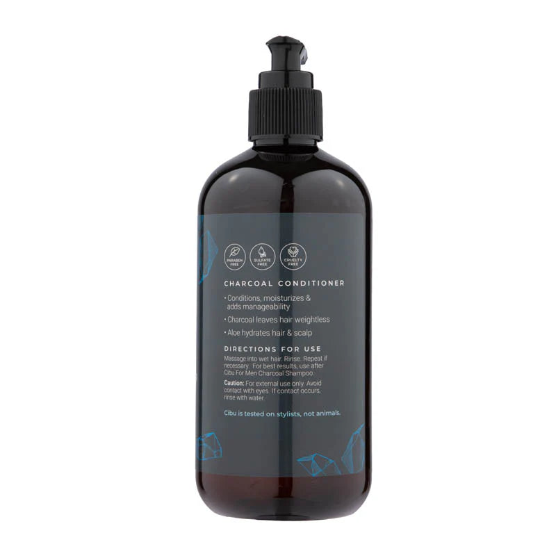 CIBU for Men Charcoal Conditioner, 12 oz