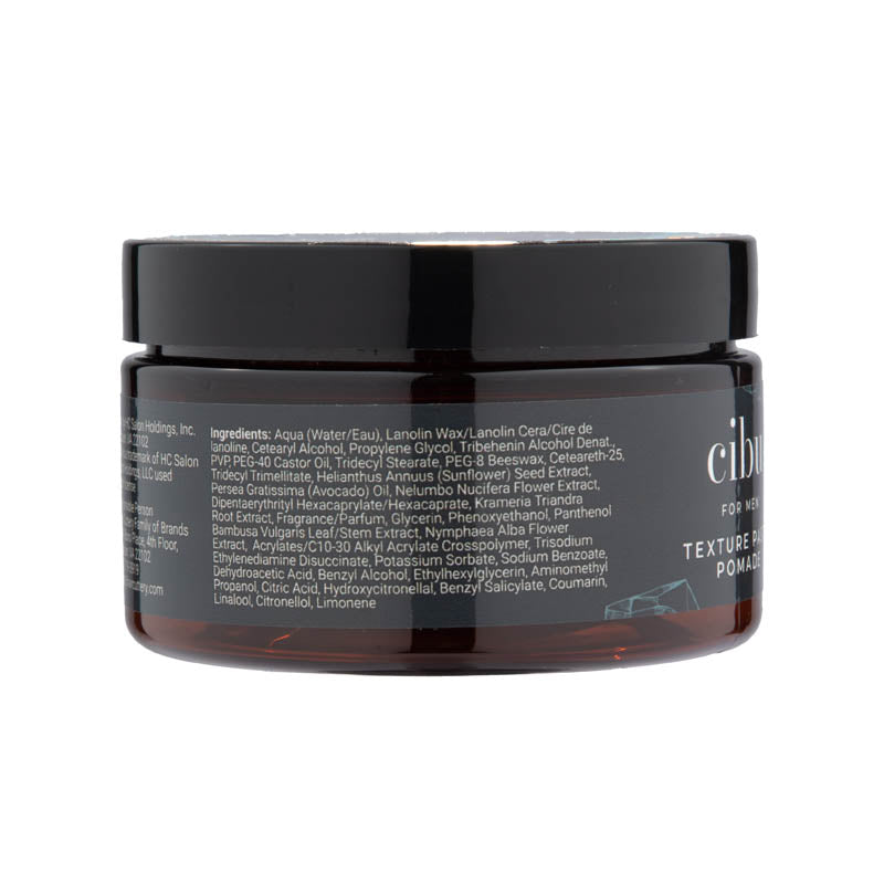 Cibu for Men Texture Paste Ingredients