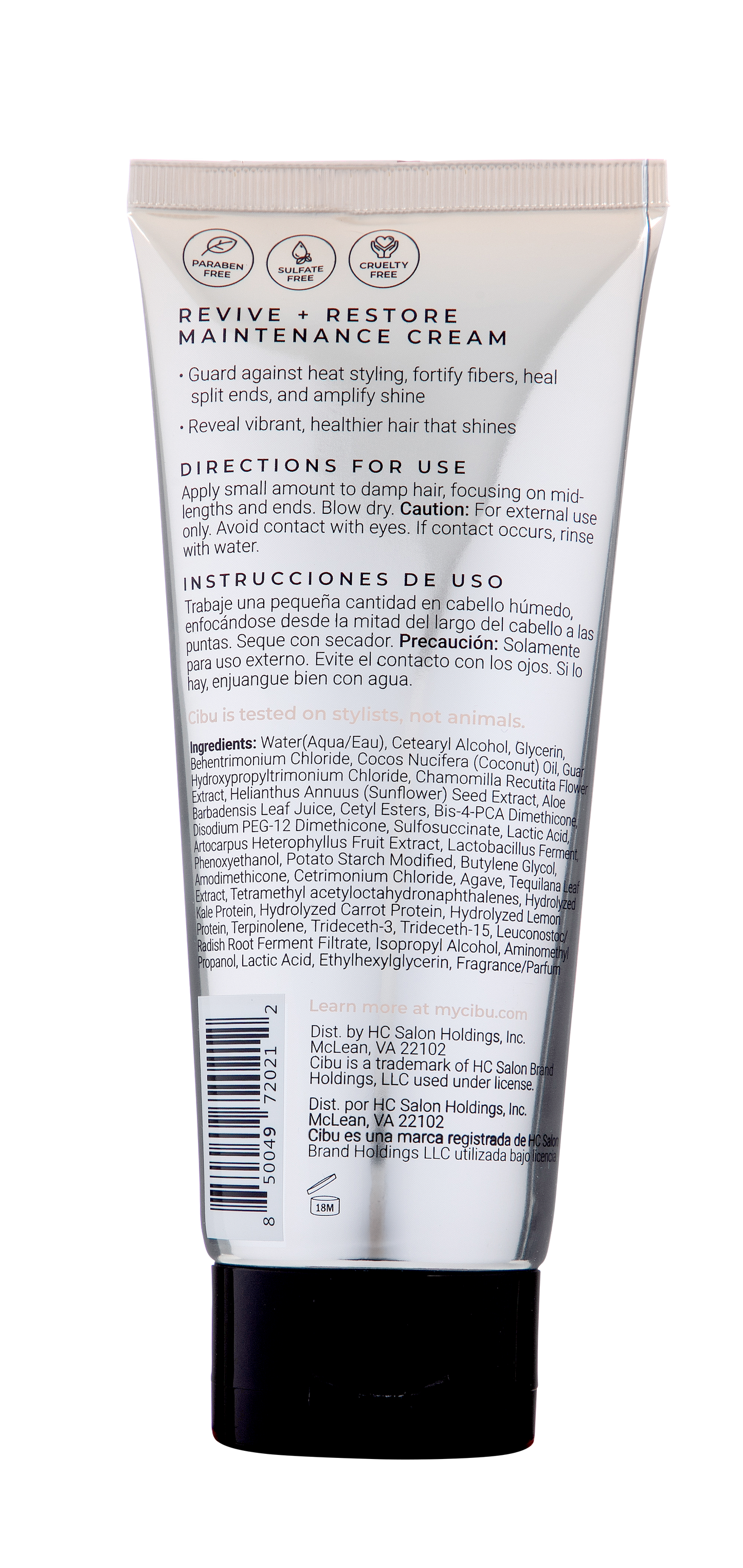 123 
                  
                    Revive + Restore Maintenance Cream Directions and Ingredient Lists
                  
                