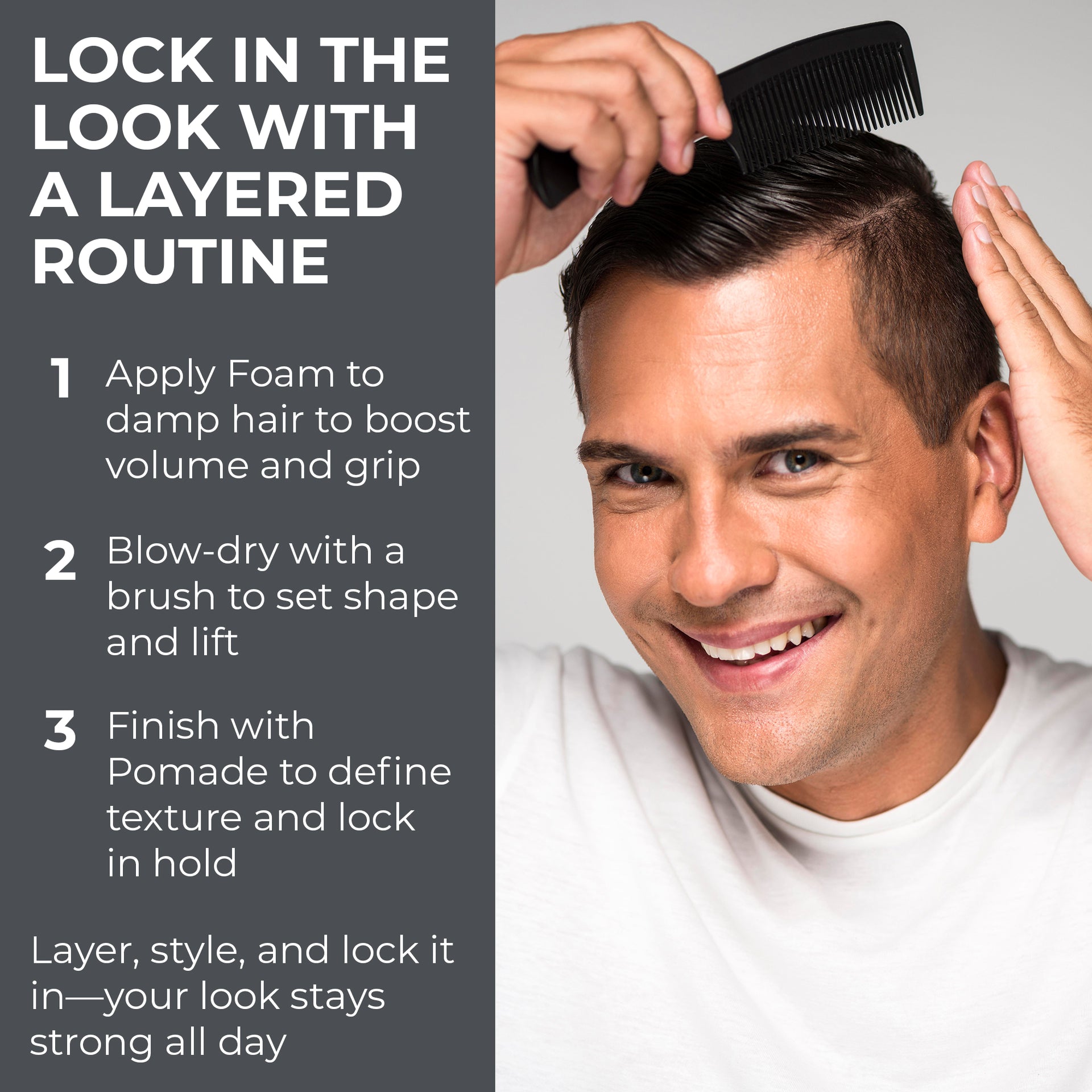 Steps to Lock In Look with a Layered Routine