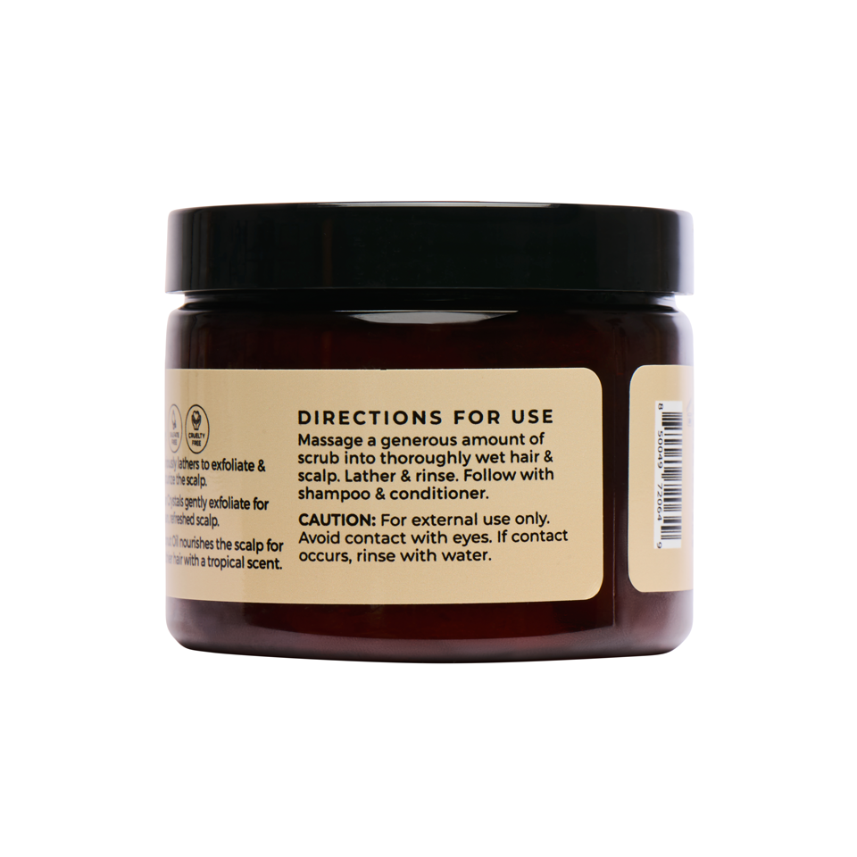 Vital Scalp Coconut Sugar Scrub Directions