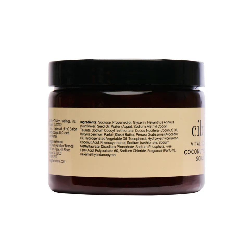 CIBU Vital Scalp Coconut Sugar Scrub, 6 oz