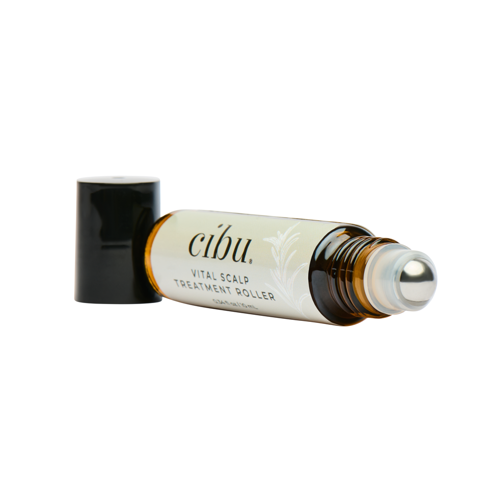 Cibu vital scalp treatment roller on a white background